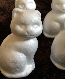 Polisztirol cica figura – Légy kreatív