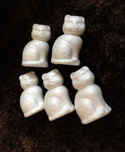 Polisztirol cica figura – Légy kreatív