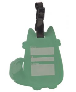 Cicás bőröndcímke