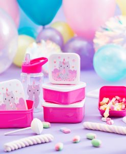 Unikornis cica uzsonnás dobozok – 3 db-os szett