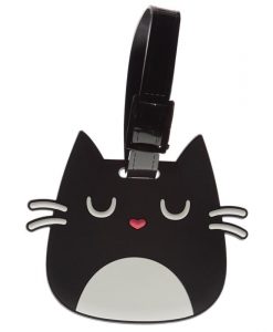 Macskás bőröndcímke