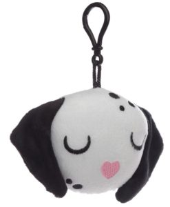 Ugatós plüss kutyás kulcstartók